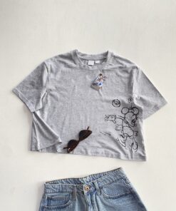 تیشرت کراپ اسمارا