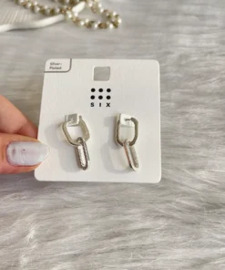 گوشواره آبکاری نقره accessories