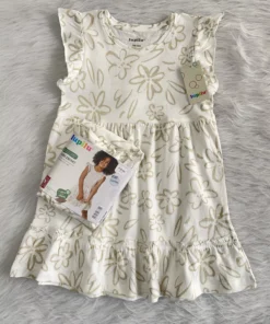 پیراهن چیندار دخترانه لوپیلو